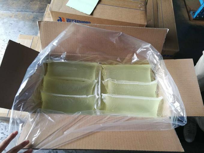 Esparadrapo quente elástico sintético do derretimento PSA para tecidos descartáveis higiênicos com cor transparente 2