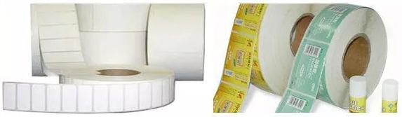O filme de papel etiqueta a pressão da PSA - esparadrapo sensível para sacos do pacote 6