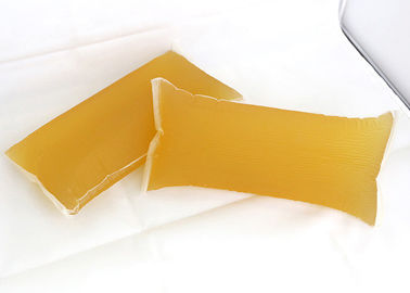 Esparadrapo quente do derretimento do filme transparente do PE/OPP com base de borracha, colagem quente transparente do derretimento para fitas do saco do correio