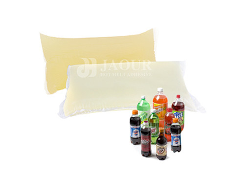 High Tack and Peel PET Flask Labeling Hot Melt PSA Boa umedecimento para materiais poliméricos sintéticos