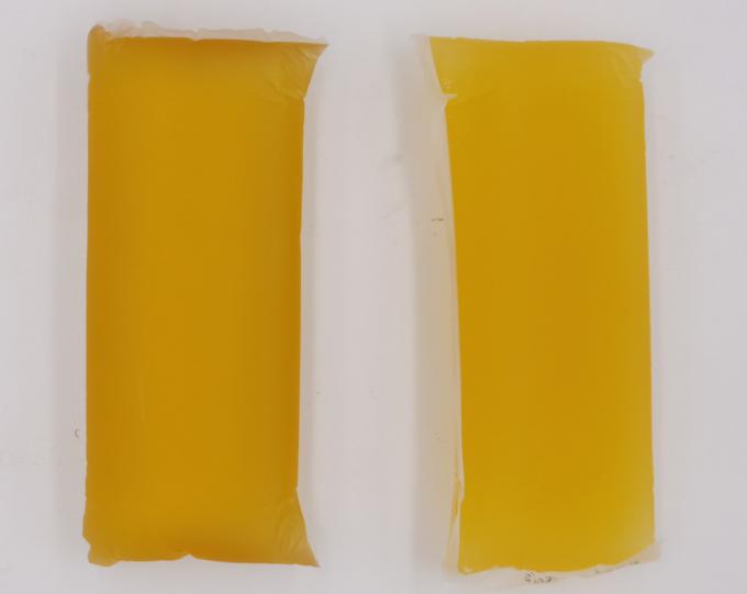 Esparadrapo quente contínuo transparente amarelo do derretimento para tecidos higiênicos do bebê dos produtos 0